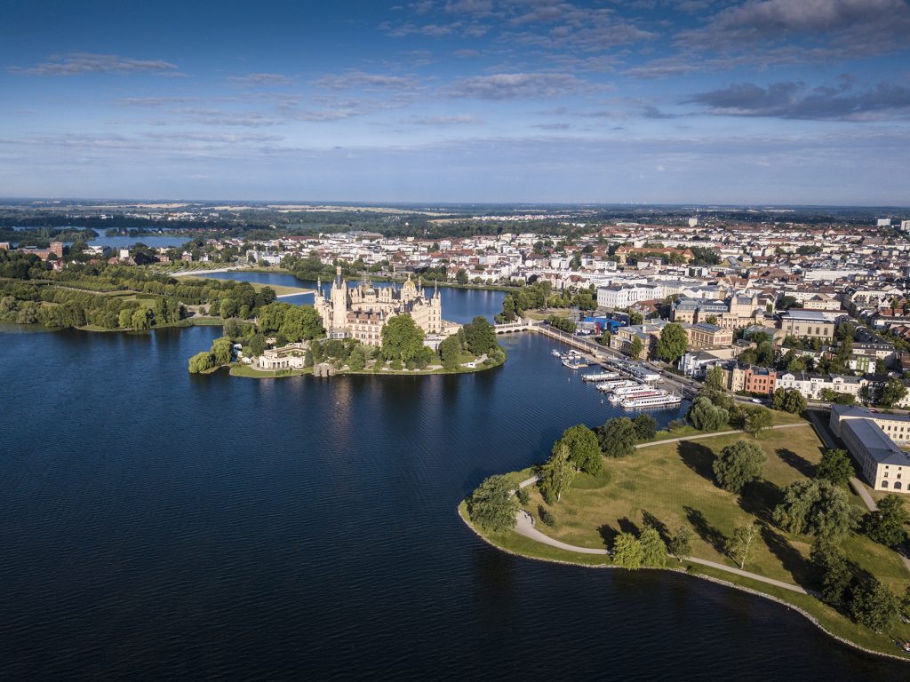 Schwerin Luftaufnahme