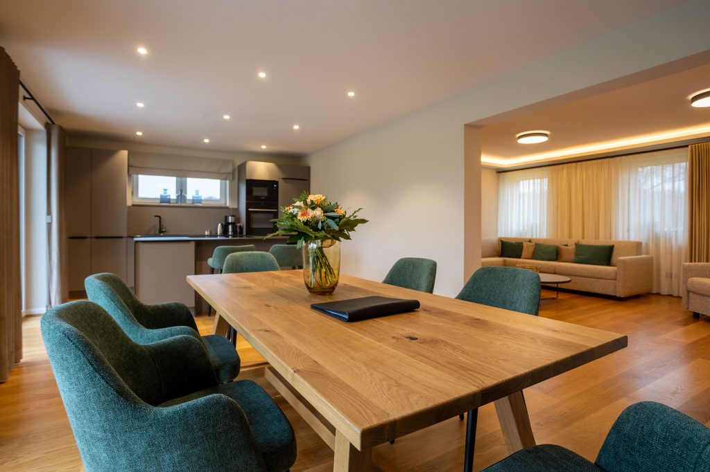 Esszimmer Ferienwohnung Rechts